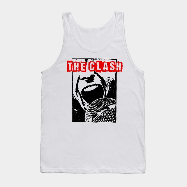 the clash scream Tank Top by pixel agency